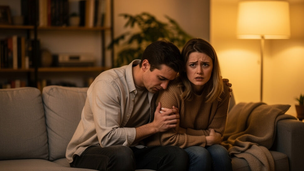 Úzkost a vztahy - pár řešící vliv úzkosti na partnerství